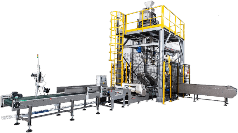 Bag Automation valve bagging line